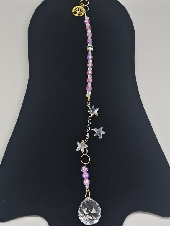 Soft Purple Starlight Suncatcher