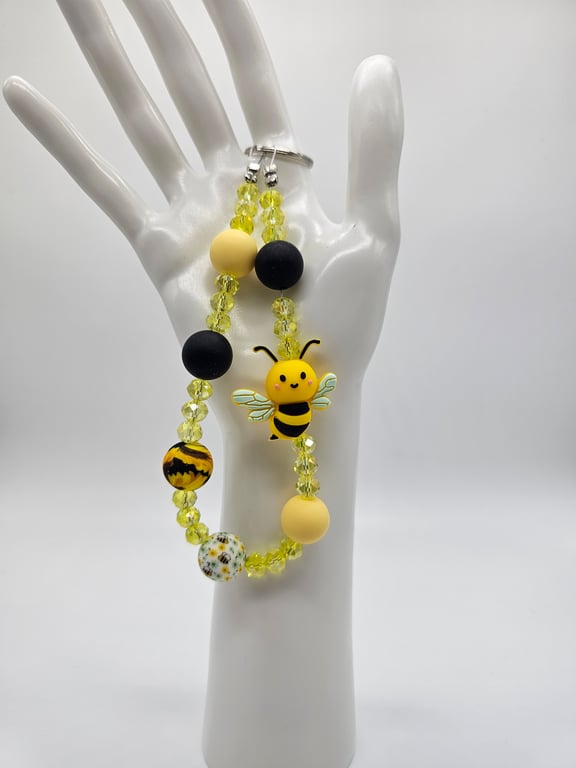 Buzzy Yellow Bee Phone Bracelet