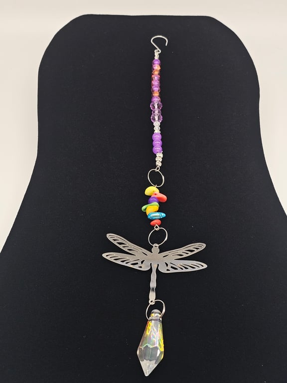 Purple and Silver Sun Catcher