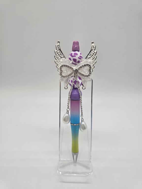 Purple Butterfly Ballpoint Pen