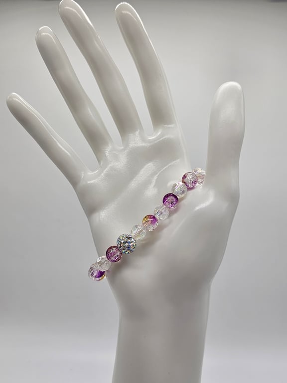 Purple Sparkle Bracelet