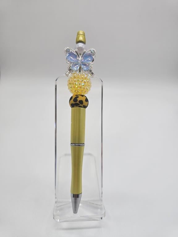 Yellow Butterfly Pen