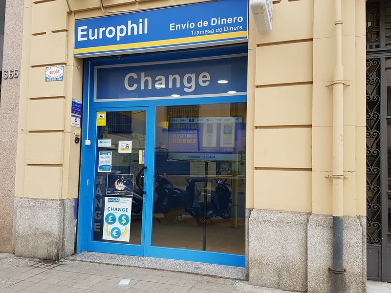 EUROPHIL Envo de Dinero - Oficina de Cambio de Divisa Change-Dolar