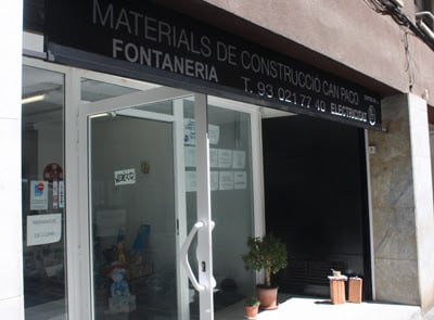 Materiales construccin en Sant Gervasi, Can Paco