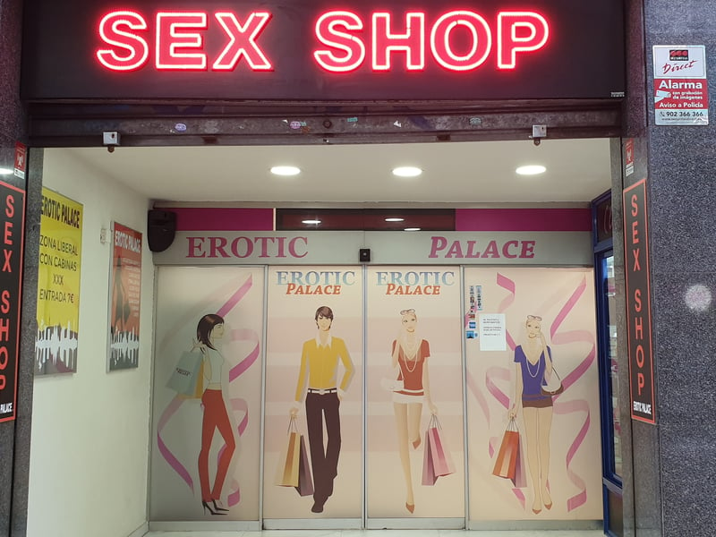 Erotic Palace Sex Shop Cine XXX Cabinas Tienda Satisfyer