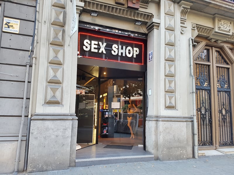Sex Shop Blue Box