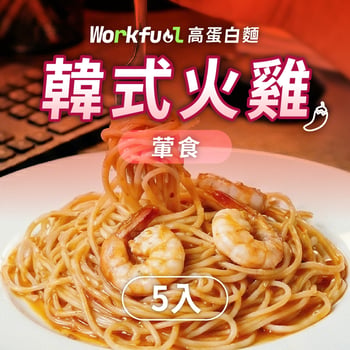 高纖蛋白能量麵5入(單口味)-韓式火雞