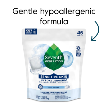 Gentle hypoallergenic formula