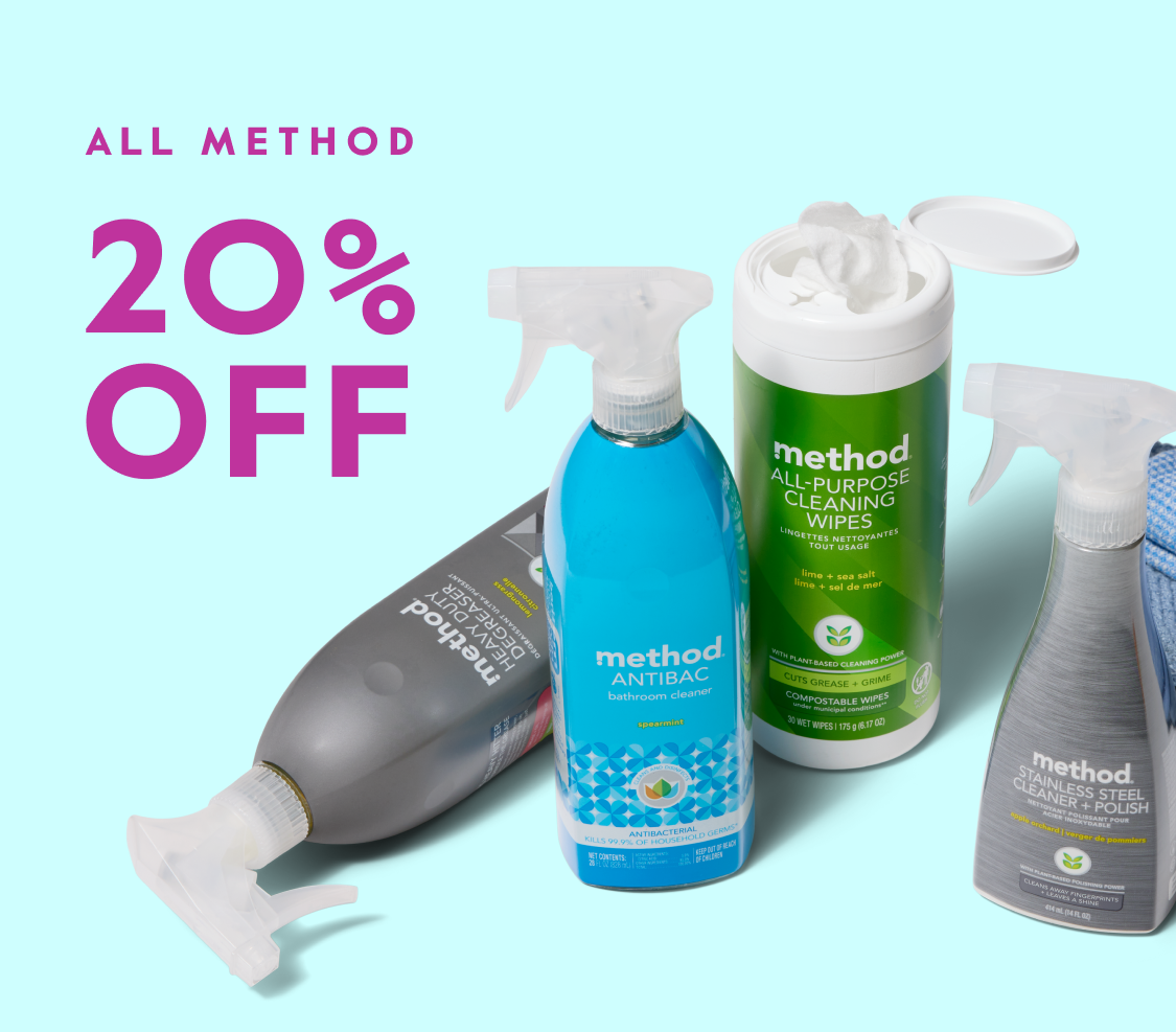 ALL METHOD 20% OFF