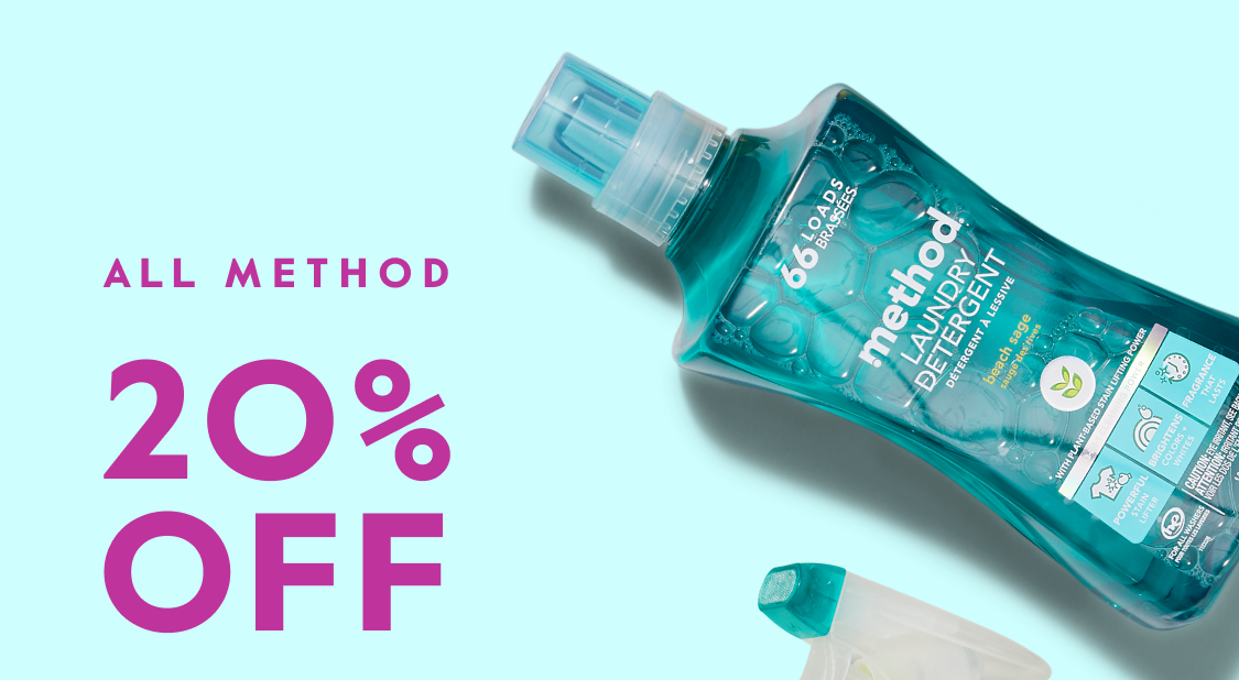 ALL METHOD 20% OFF