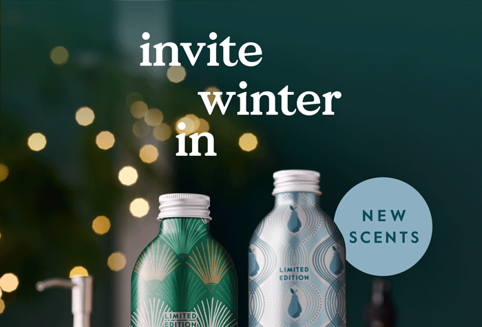 invite winter in - new scents