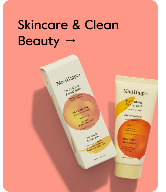 Skincare & Clean Beauty →