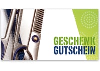 Gutscheinkarte Geschenkgutscheine geschenkgutscheine.com bestellen Klappkarten pos-hauer K205 Friseurgutschein Friseurgeschäft Friseursalon Friseur hairstyling Frisör Coiffeur Haarstudio Coiffure Coifför