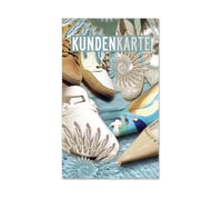 Kunden-Karte Kunden-Karten Kundencard Bonuskarten Kundenkarten SH570 Schuhe Schuhgeschäft Schuhwaren Schuhhandel Lederwaren Schuhmacher Schuhgutschein