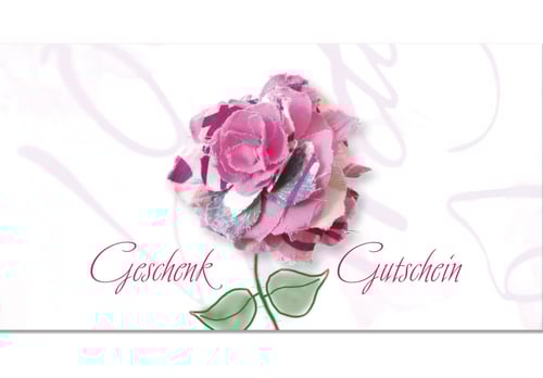 Gutscheinkarte Geschenkgutscheine geschenkgutscheine.com bestellen Klappkarten pos-hauer FA211 Mode Damenmoden Boutique Modeboutique Fashion