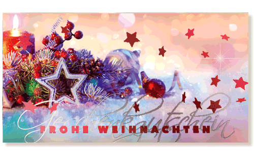 Gutschein Geschenkgutscheine Geschenk Gutscheine für Kunden Druckerei blanko bestellen Karten hauer X289FG für Weihnachten Weihnachtsfest xmas X-mas Weihnachtsmotiv Weihnachtsgutschein