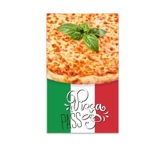 Kundenkarte Pizzapass Kundenkarten Bonus-Pass Bonus-Pässe Treuepässe G508 Italiener italienische Restaurants Pizzeria Pizzaria italienisches Restaurant