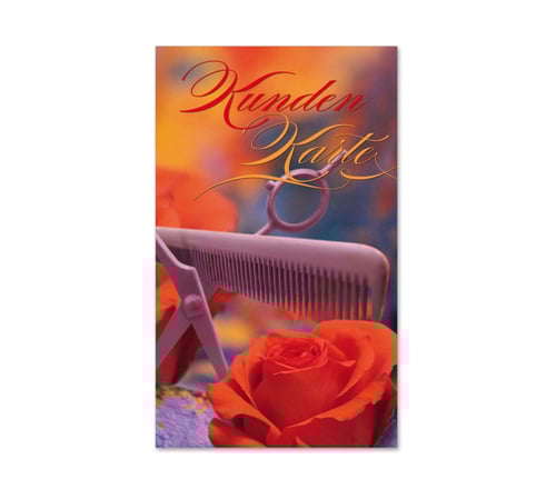 Kundenkarte Kundenkarten Bonus-Pass Bonus-Pässe Treuepässe K588 Friseurgutschein Friseurgeschäft Friseursalon Friseur hairstyling Frisör Coiffeur Haarstudio Coiffure Coifför