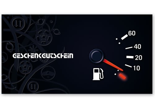 Gutscheinkarte Geschenkgutscheine geschenkgutscheine.com bestellen Klappkarten pos-hauer TK217 Tankstellen Tankstelle tanken Tankstellengutschein Tankgutschein