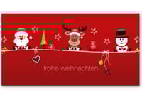 Gutscheinkarte Geschenkgutscheine geschenkgutscheine.com bestellen Klappkarten pos-hauer X232 für Weihnachten Weihnachtsfest xmas X-mas Weihnachtsmotiv Weihnachtsgutschein