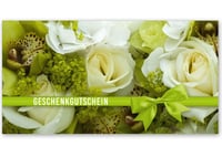 Gutscheinkarte Geschenkgutscheine geschenkgutscheine.com bestellen Klappkarten pos-hauer BL245 für Unternehmen Firma Firmen Kunden Druckerei Werbemittel Büroartikel Blumenhändler Blumenhandlung Blumen Blumengeschäft Blumengutschein