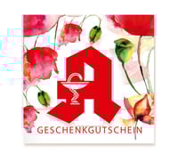 Gutscheinkarte Geschenkgutscheine geschenkgutscheine.com bestellen Klappkarten hauer AP100 Apotheke Pharmazie Apothekengutschein