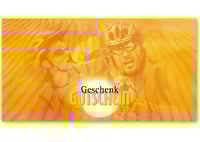 Gutscheinkarte Geschenkgutscheine geschenkgutscheine.com bestellen Klappkarten pos-hauer SP205 Fahrrad Fahrradhandel Fahrräder Fahrradgeschäft Fahrradzubehör Bike Fahrradfahren