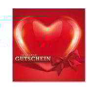 Gutschein Geschenkgutscheine Geschenk Gutscheine für Kunden Druckerei blanko bestellen Karten U403 Muttertag Muttertagsgutschein 14. Februar Valentinstag