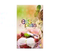 Eis-Pass Eis-Pässe Kundenkarten Kunden-Cards Kundenbindung Treuekarte Rabattsystem G228 Eisdiele Eiscafé