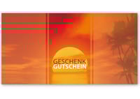Gutscheinkarte Geschenkgutscheine geschenkgutscheine.com bestellen Klappkarten pos-hauer R230 Reisebüro Reisebürogutschein