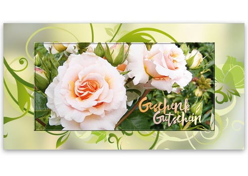 Gutschein bestellen Faltgutschein blanko Gutscheine Card Geschenkgutschein Vorlage Geschenkgutschein-shop BL250 Gärtnerei Gartenbau Gärtner Garten Gärtnereigutschein Pflanzen