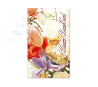 Kundenkarte Kundenkarten Kundenbindung Bonuskarte Treuepass BL45 Blumenhändler Blumenhandlung Blumen Blumengeschäft Blumengutschein