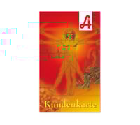 Kunden-Karte Kunden-Karten Kundencard Bonuskarten Kundenkarten AP552A Apotheke Pharmazie Apothekengutschein