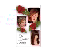 Terminkarte Terminkarten Terminverlust Terminblock Terminblöcke Terminzettel K786 Friseurgutschein Friseurgeschäft Friseursalon Friseur hairstyling Frisör Coiffeur Haarstudio Coiffure Coifför