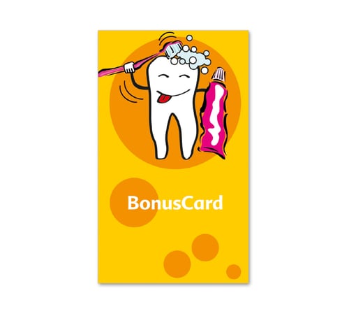Kundenkarte Kundenkarten Bonus-Pass Bonus-Pässe Treuepässe ZA553 Zahnarzt Bleaching  Zahnbehandlung