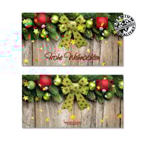Weihnachtskarten Karten für Unternehmen drucken lassen XK276 für Weihnachten Weihnachtsfest xmas X-mas Weihnachtsmotiv Weihnachtsgutschein