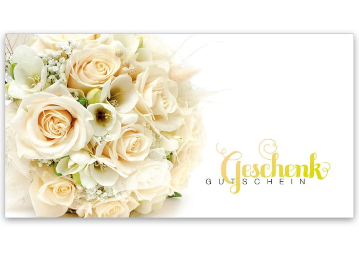 Gutschein bestellen Faltgutschein blanko Gutscheine Card Geschenkgutschein Vorlage Geschenkgutschein-shop BL253 für Unternehmen Firma Firmen Kunden Druckerei Werbemittel Büroartikel Mode Brautmoden