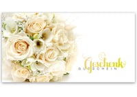 Gutschein bestellen Faltgutschein blanko Gutscheine Card Geschenkgutschein Vorlage Geschenkgutschein-shop BL253 für Unternehmen Firma Firmen Kunden Druckerei Werbemittel Büroartikel Mode Brautmoden