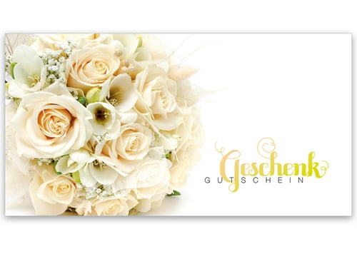 Gutschein bestellen Faltgutschein blanko Gutscheine Card Geschenkgutschein Vorlage Geschenkgutschein-shop BL253 für Unternehmen Firma Firmen Kunden Druckerei Werbemittel Büroartikel Mode Brautmoden