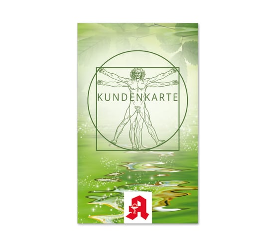 Kundenkarte Kundenkarten Kundenbindung Bonuskarte Treuepass AP569 Apotheke Pharmazie Apothekengutschein