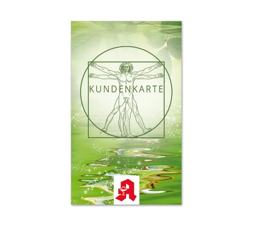Kundenkarte Kundenkarten Kundenbindung Bonuskarte Treuepass AP569 Apotheke Pharmazie Apothekengutschein