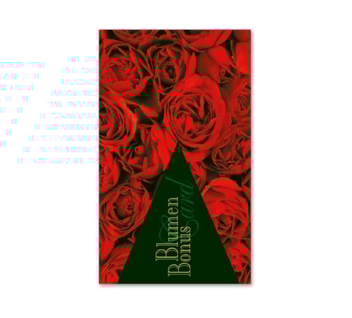 Kundenkarte Kundenkarten Kundenbindung Bonuskarte Treuepass BL43 Blumenhändler Blumenhandlung Blumen Blumengeschäft Blumengutschein