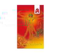 Kundenkarte Kundenkarten Kunden-Cards Kundenbindung Treuekarte Rabattsystem AP552 Apotheke Pharmazie Apothekengutschein