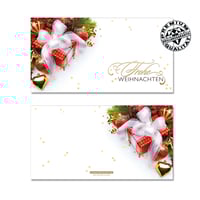 Weihnachtskarten Karten für Unternehmen drucken lassen XK222 für Weihnachten Weihnachtsfest xmas X-mas Weihnachtsmotiv Weihnachtsgutschein
