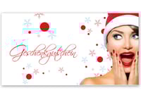 Gutschein bestellen Faltgutschein blanko Gutscheine Card Geschenkgutschein Vorlage Geschenkgutschein-shop X271 für Weihnachten Weihnachtsfest xmas X-mas Weihnachtsmotiv Weihnachtsgutschein
