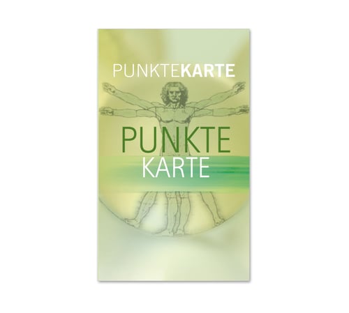 Punktekarte 10er Blöcke Abokarten Abo-Karte Kundenbindung MA47 Massage Kosmetik Massagepraxis Massagegutschein Wellness Spa Kosmetikinstitut Naturheilkunde Physiotherapie