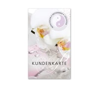 Kunden-Karte Kunden-Karten Kundencard Bonuskarten Kundenkarten MA566 Massage Kosmetik Massagepraxis Massagegutschein Wellness Spa Kosmetikinstitut Naturheilkunde Physiotherapie