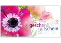 Multicolor Geschenkgutschein Gutscheinvordrucke Gutschein bestellen pos BL240 Blumenhändler Blumenhandlung Blumen Blumengeschäft Blumengutschein