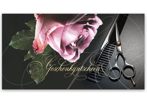 Gutschein bestellen Geschenkgutschein Coiffeur Haarstudio Coiffure Coifför