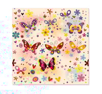 Umschlag Kuvert Brieffühülle 120 x 120 mm Büromaterial KVN29 Mode Kindermoden